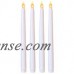 LED Taper Candle - White - Silicone Tip - Battery - 11 in - 2 pcs   563025583